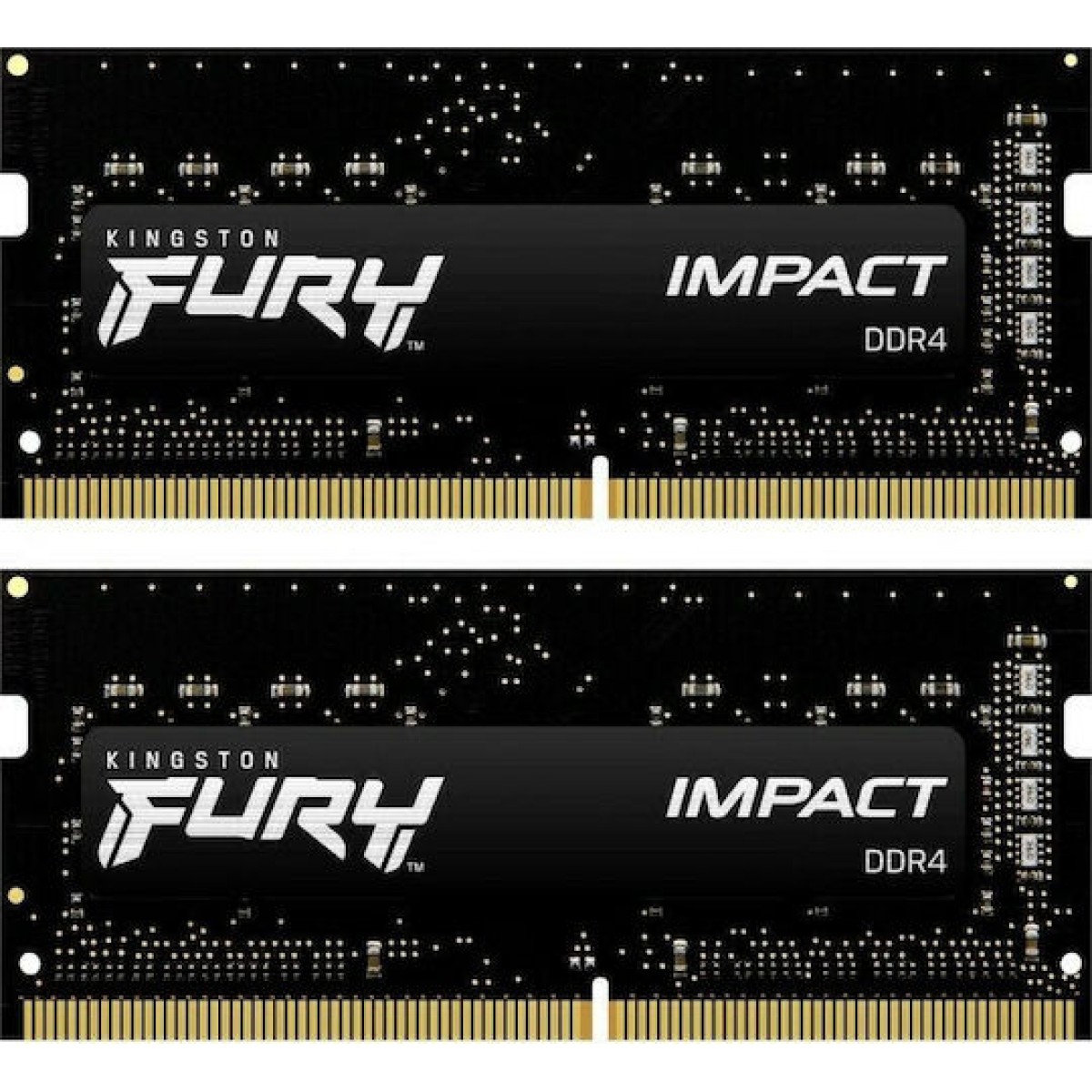 Kingston Fury Impact DDR4 16GB RAM με 2x8GB Modules και Ταχύτητα 3200 για Laptop
