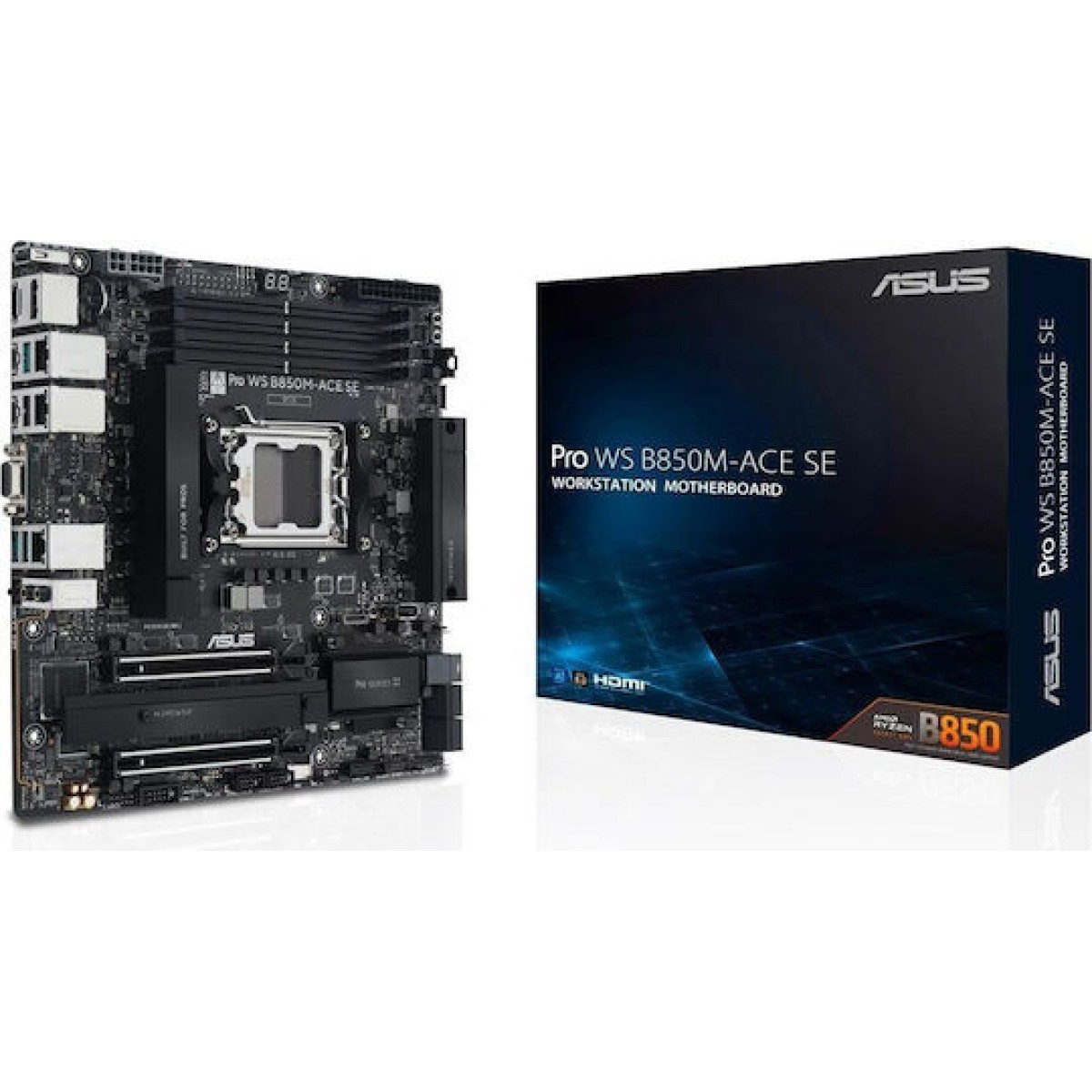 Asus PRO WS B850M-ACE SE AM5 AMD motherboard