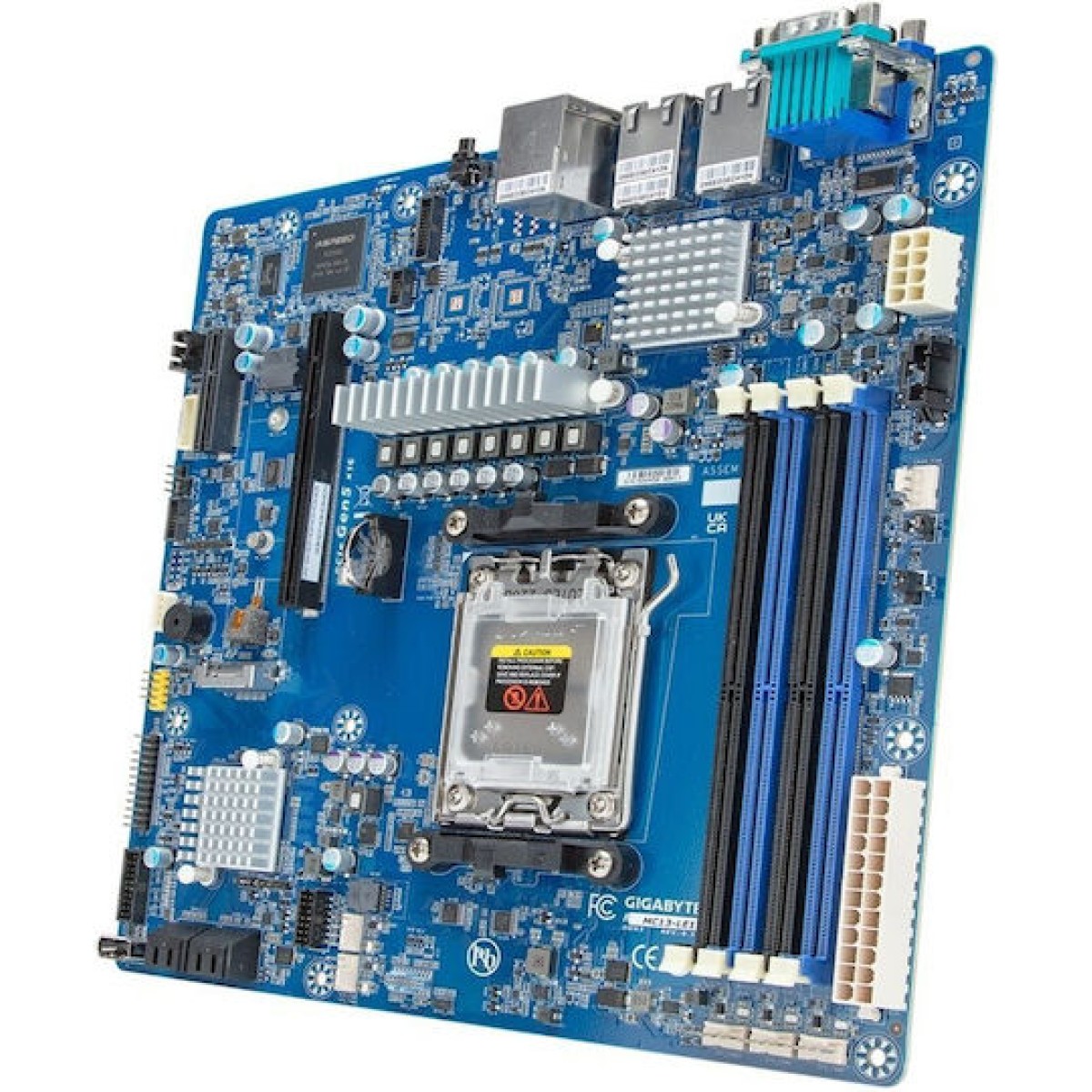 Motherboard - Gigabyte MC13-LE1 1x AM5 AMD Epyc 4004/Ryzen 7000/Ryzen 9000 B650E.
