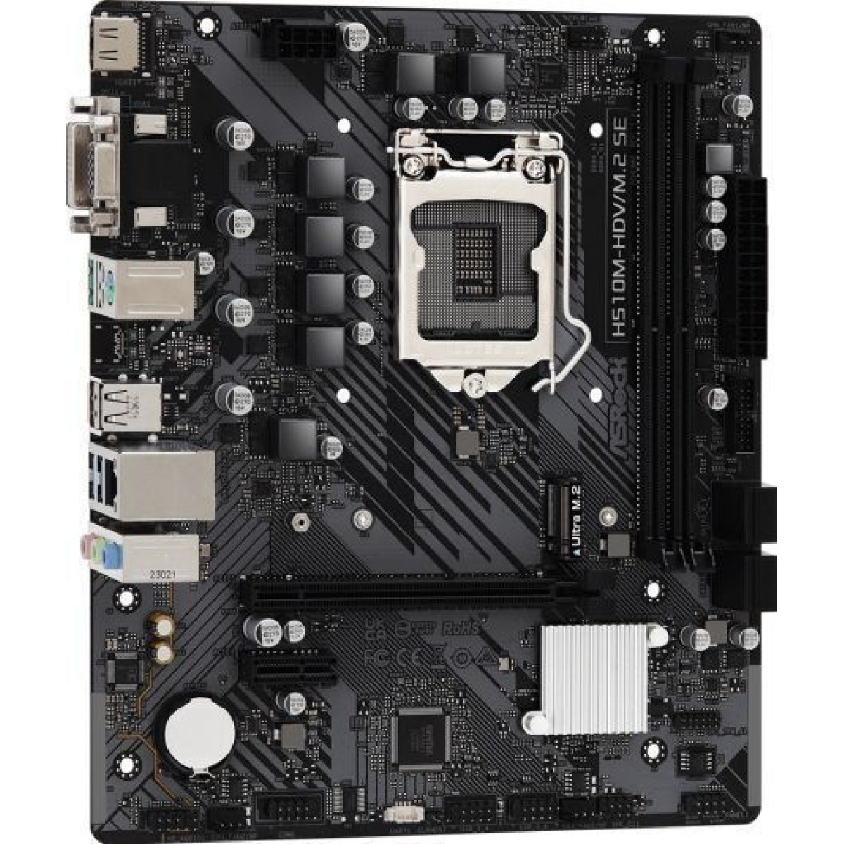 ASRock H510M-HDV/M.2 SE Motherboard Micro ATX με Intel 1200 Socket 90-MXBM00-A0UAYZ