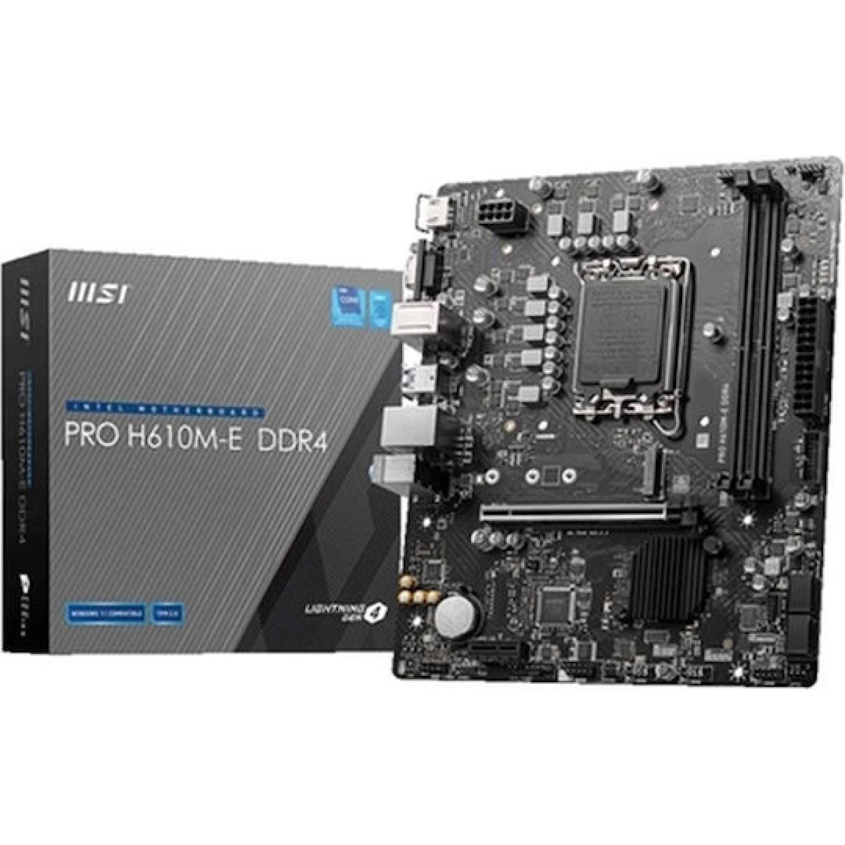 MSI PRO H610M-E DDR4 Motherboard Micro ATX με Intel 1700 Socket