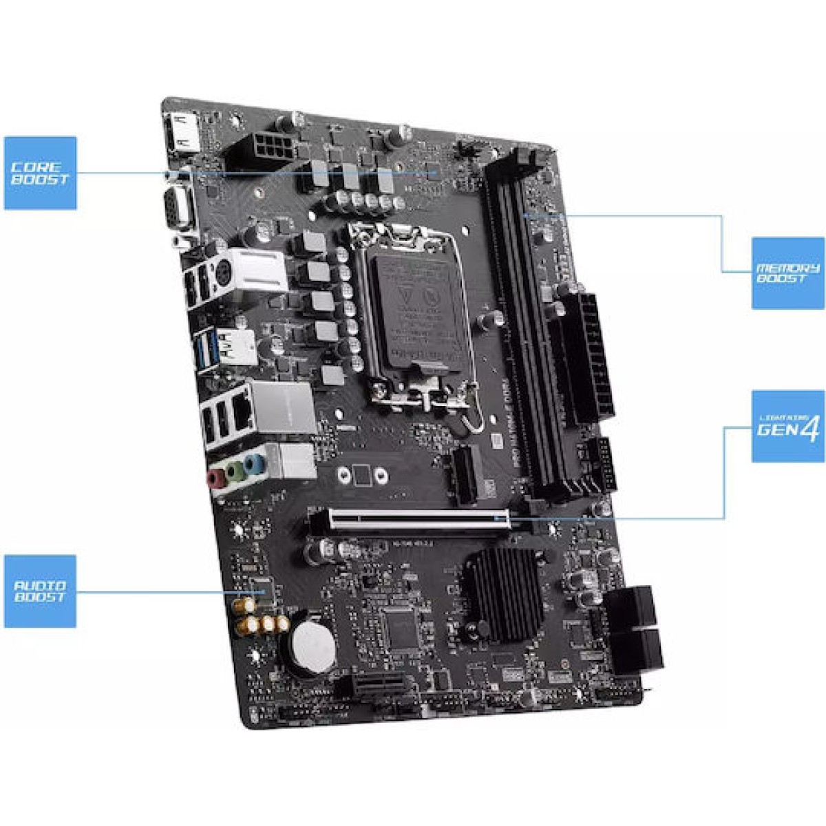 MSI PRO H610M-E DDR4 Motherboard Micro ATX με Intel 1700 Socket