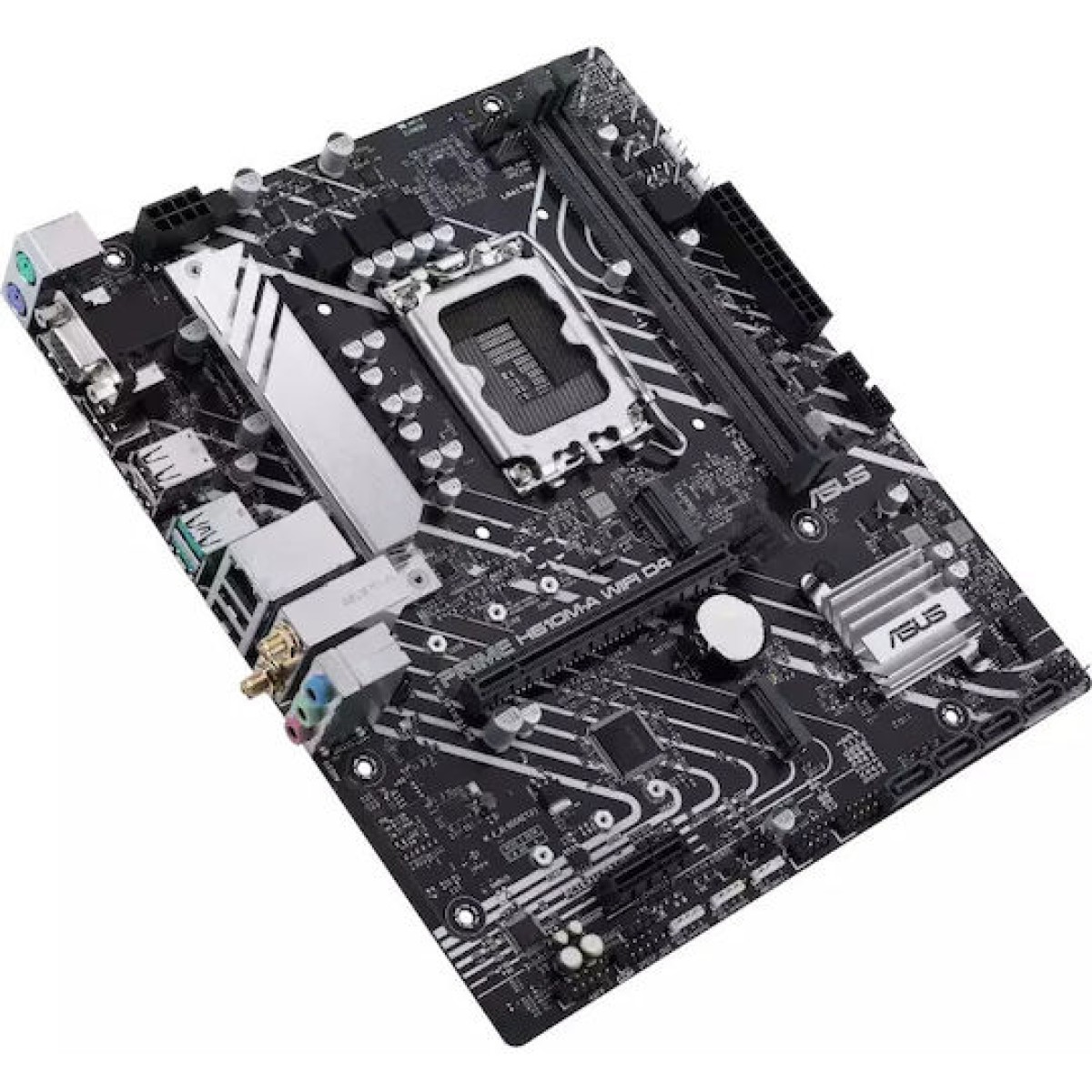 Asus Prime H610M-A WIFI D4 Motherboard Micro ATX με Intel 1700 Socket 90MB1C80-M0EAY0