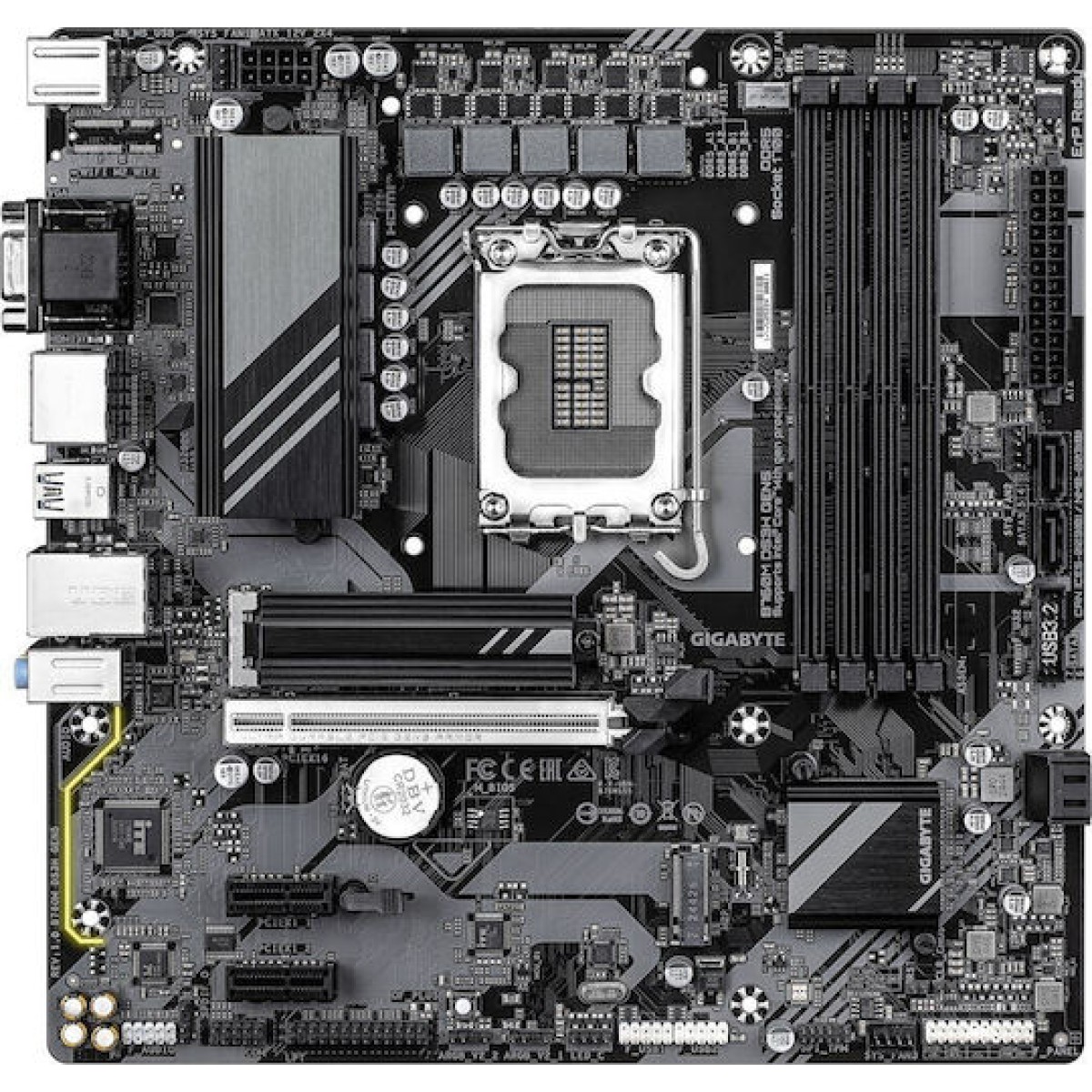 Gigabyte B760M DS3H GEN5 Motherboard Micro ATX με Intel 1700 Socket