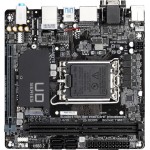 GIGABYTE H610I Motherboard - Supports Intel Core 14th CPUs, 4+1+1 Hybrid Digital VRM, up to 5600MHz DDR5, 1xPCIe 3.0 M.2, GbE LAN, USB 3.2 Gen 1