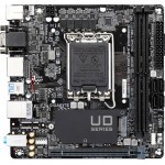 GIGABYTE H610I Motherboard - Supports Intel Core 14th CPUs, 4+1+1 Hybrid Digital VRM, up to 5600MHz DDR5, 1xPCIe 3.0 M.2, GbE LAN, USB 3.2 Gen 1