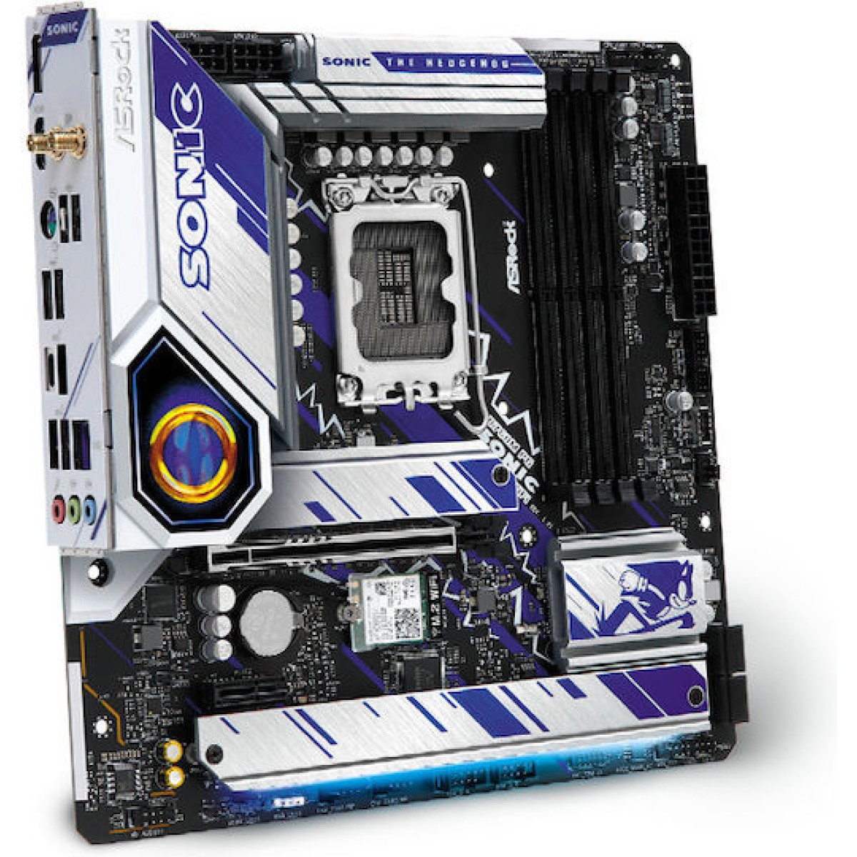 ASRock B760M PG Sonic Wi-Fi Motherboard Micro ATX με Intel 1700 Socket 90-MXBKM0-A0UAYZ