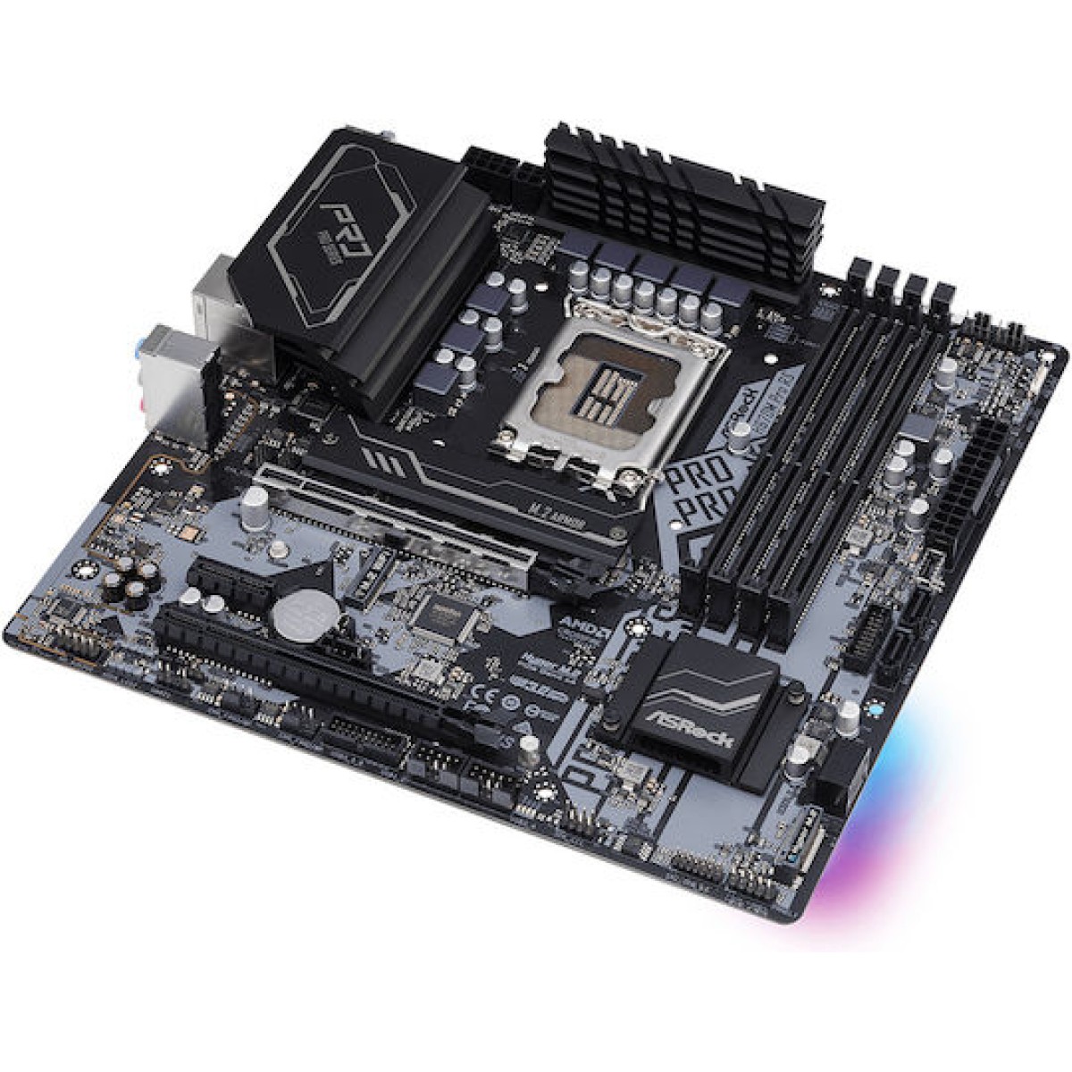 ASRock H670M Pro RS Motherboard Micro ATX με Intel 1700 Socket 90-MXBHK0-A0UAYZ