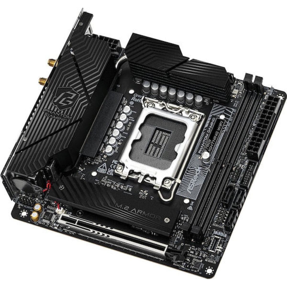 ASRock B760I Lightning WiFi Motherboard Micro ATX με Intel 1700 Socket 90-MXBNN0-A0UAYZ