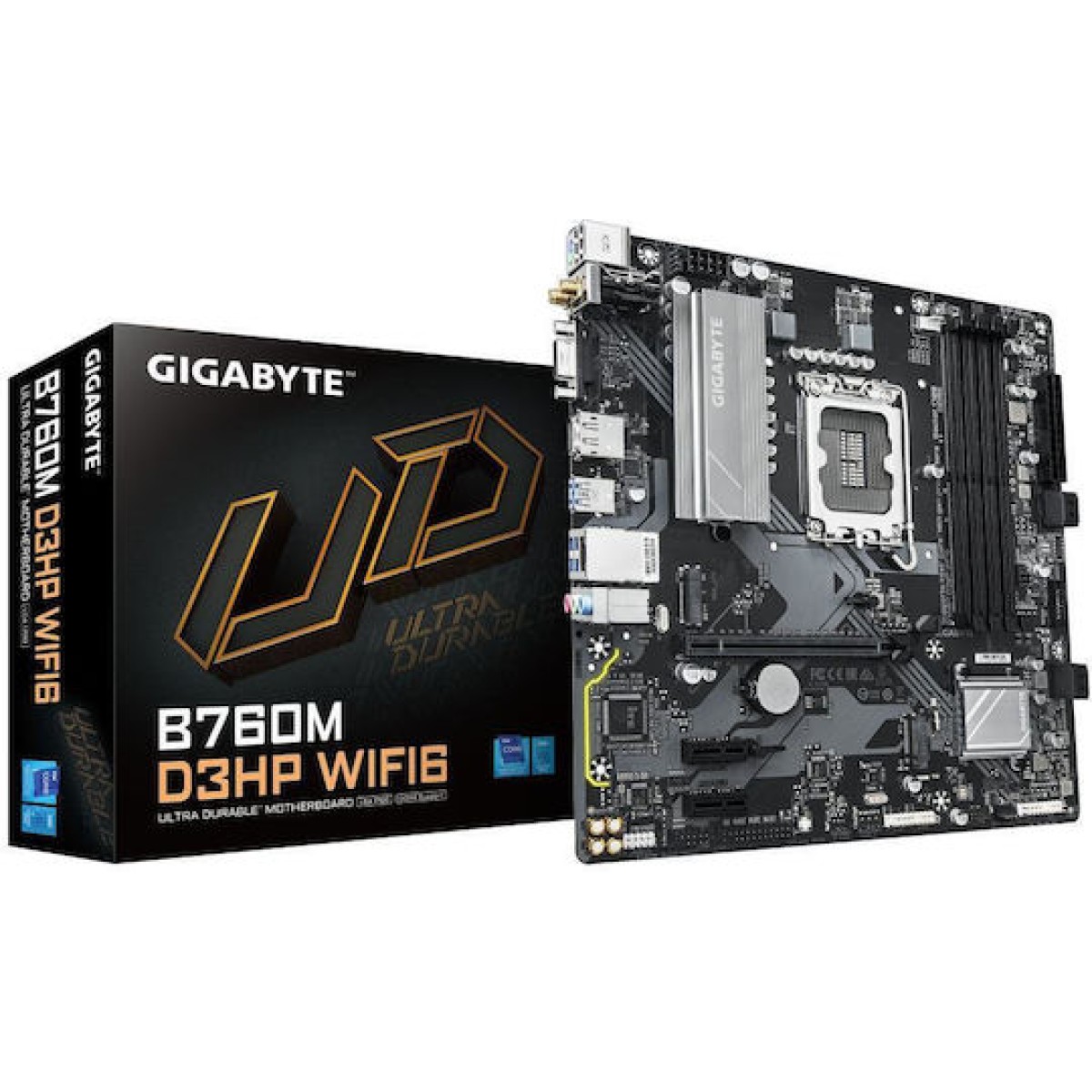 Gigabyte B760M D3HP WIFI6 Motherboard Micro ATX με Intel 1700 Socket