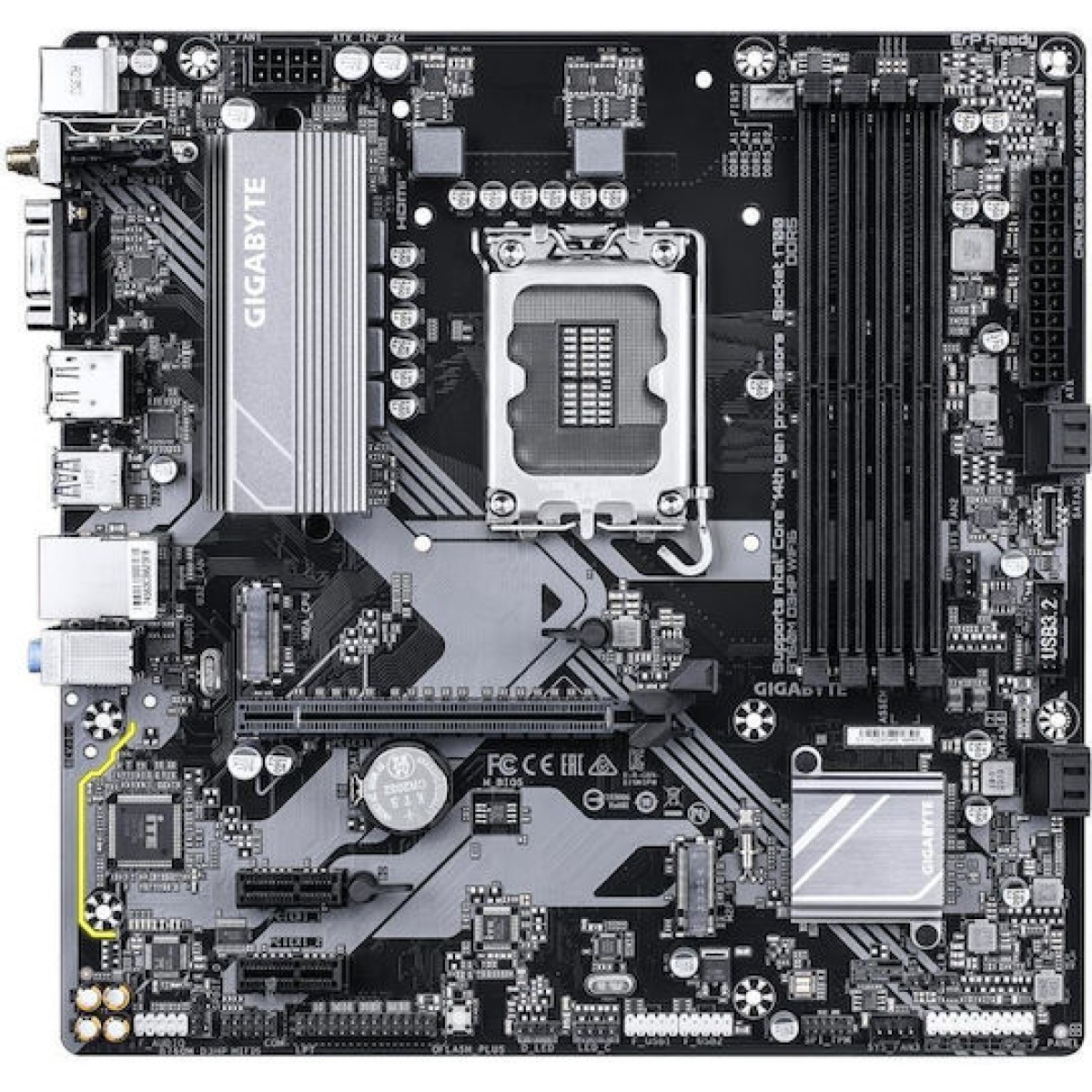 Gigabyte B760M D3HP WIFI6 Motherboard Micro ATX με Intel 1700 Socket