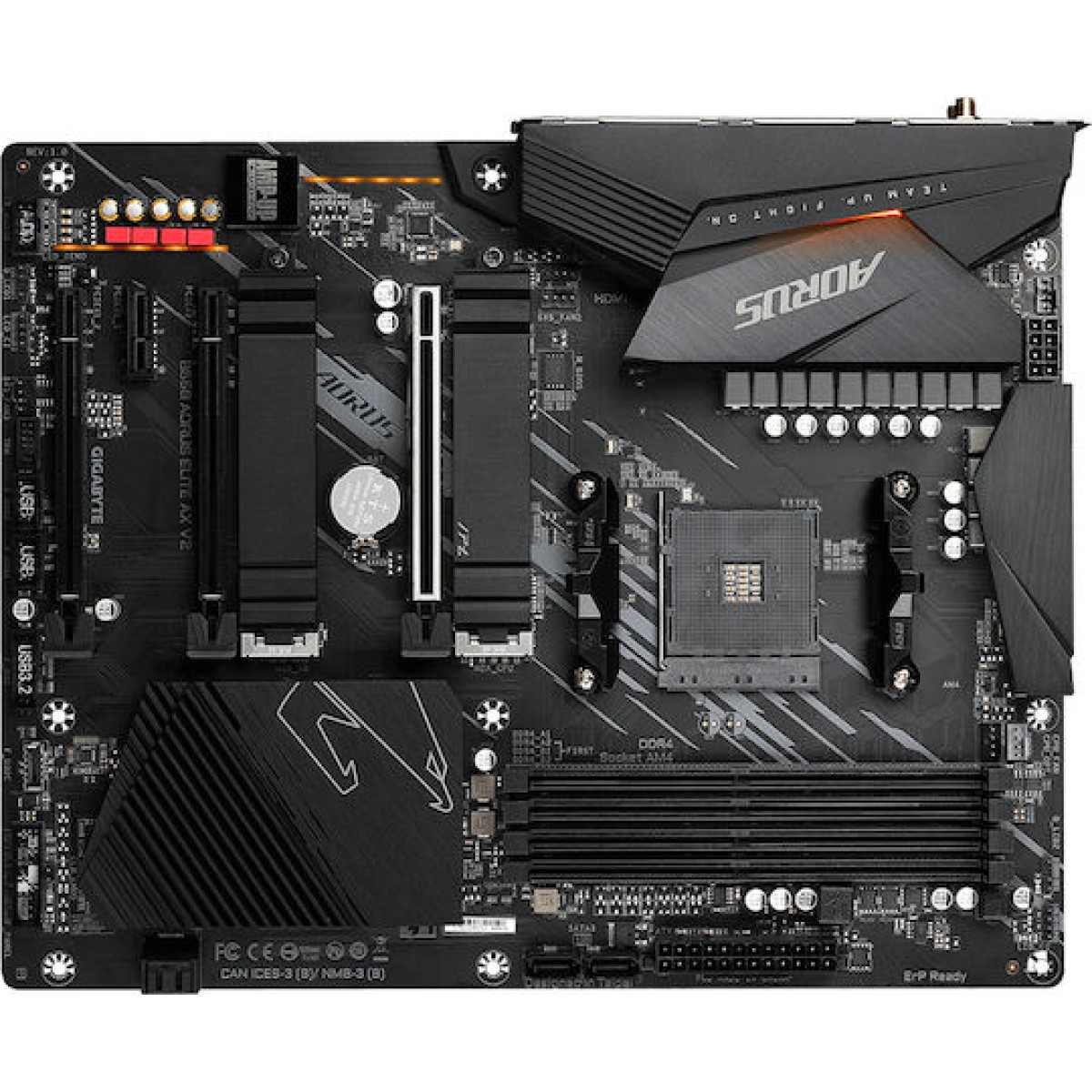 Gigabyte B550 Aorus Elite AX V2 rev. 1.0 Wi-Fi Motherboard ATX με AMD AM4 Socket