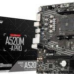 MSI A520M-A PRO Motherboard Micro ATX με AMD AM4 Socket 7C96-001R