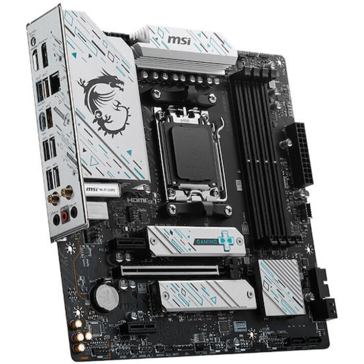 Gigabyte B650M Gaming WIFI6E Motherboard Micro ATX με AMD AM5 Socket