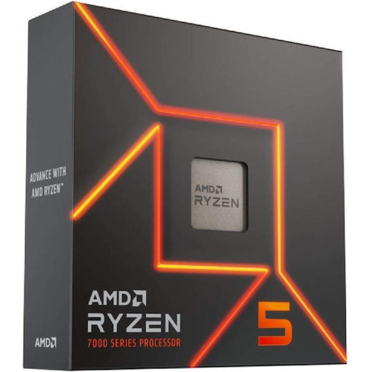AMD Ryzen 5 7600X 4.7GHz Επεξεργαστής 6 Πυρήνων για Socket AM5 σε Κουτί