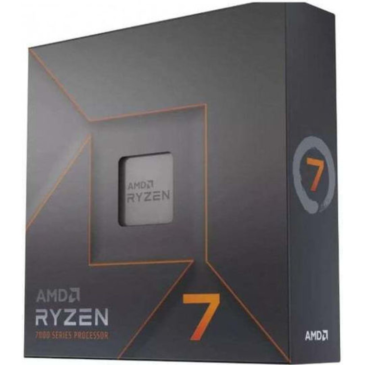 AMD Ryzen 7 7700 3.8GHz Επεξεργαστής 8 Πυρήνων για Socket AM5 σε Κουτί με Ψύκτρα