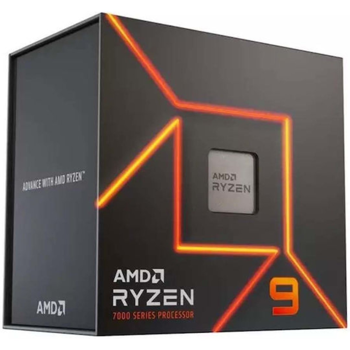 AMD Ryzen 9 7900 3.7GHz Επεξεργαστής 12 Πυρήνων για Socket AM5 σε Κουτί με Ψύκτρα