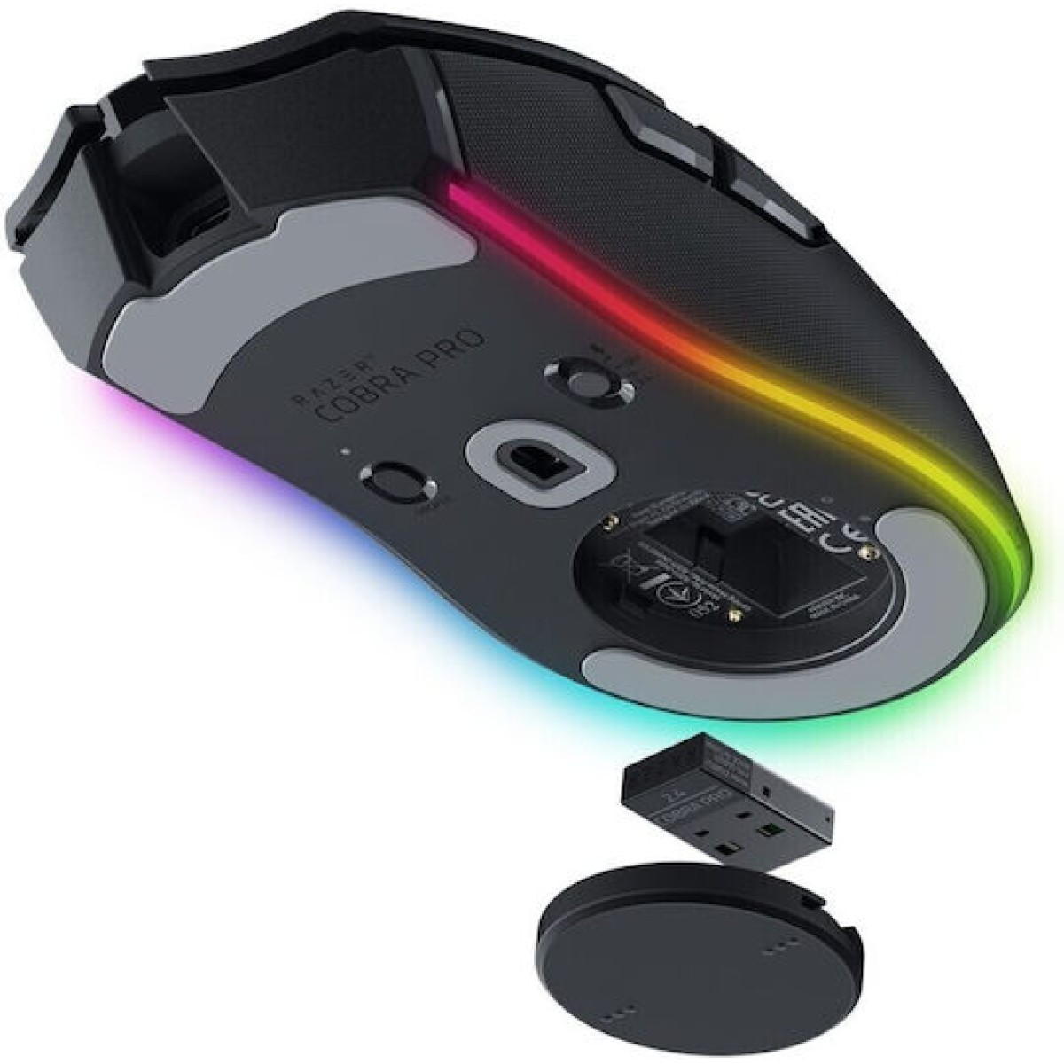 Razer Cobra Pro Ασύρματο RGB Gaming Ποντίκι 30000 DPI Μαύρο