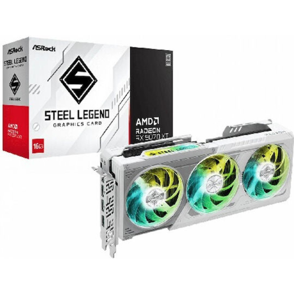 ASRock Radeon RX 9070 XT 16GB GDDR6 Steel Legend Κάρτα Γραφικών