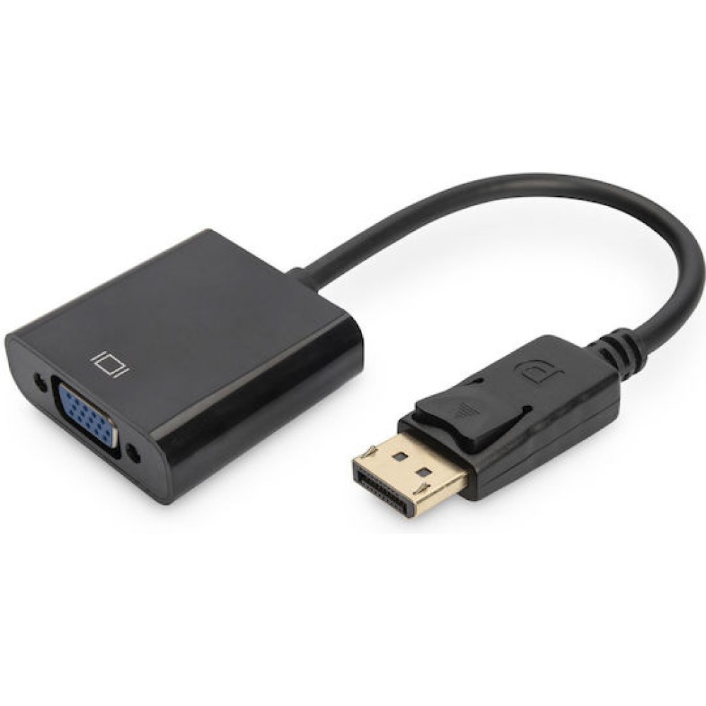 Digitus do Μετατροπέας DisplayPort female σε VGA female 1τμχ