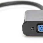 Digitus do Μετατροπέας DisplayPort female σε VGA female 1τμχ