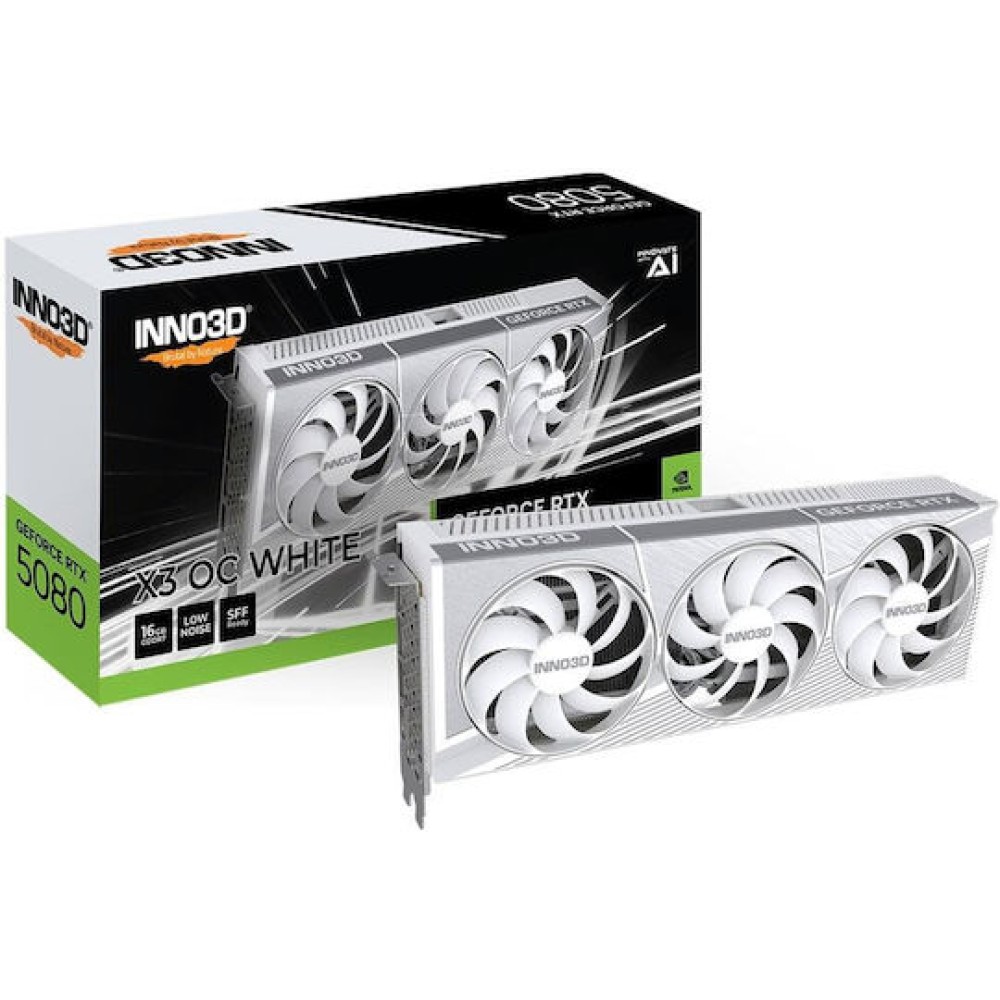 Inno 3D GeForce RTX 5080 16GB GDDR7 iChill X3 OC Κάρτα Γραφικών
