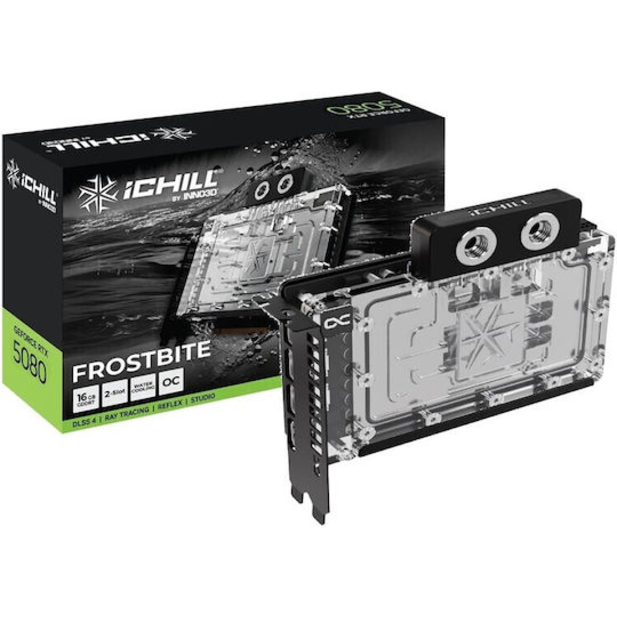 Inno 3D GeForce RTX 5080 16GB GDDR7 iChill Frostbite Κάρτα Γραφικών