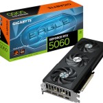 Gigabyte GeForce RTX 5060 8GB GDDR7 Eagle MAX OC Κάρτα Γραφικών