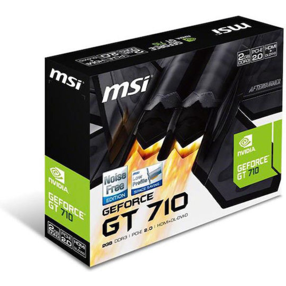 MSI GeForce GT 710 2GB GDDR3 Κάρτα Γραφικών