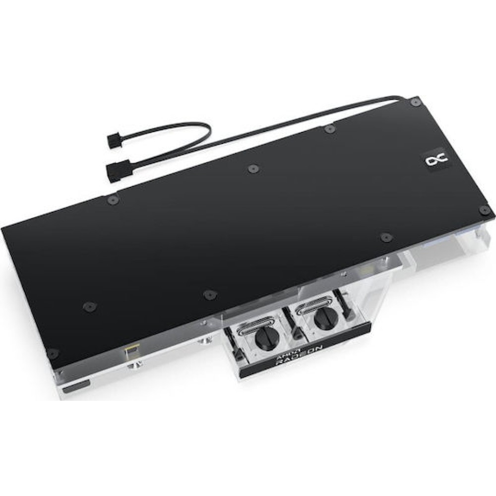 Alphacool Alphacool Eisblock Aurora Radeon Rx 7800 Xt Re Backplate Ακρυλικό + Νικέλιο
