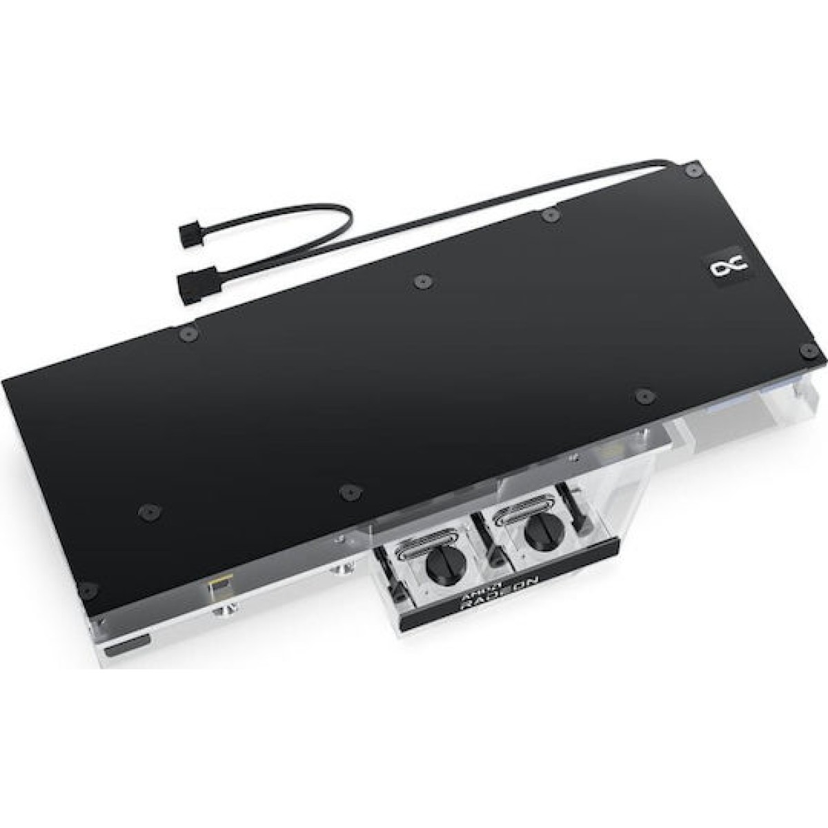 Alphacool Alphacool Eisblock Aurora Radeon Rx 7800 Xt Re Backplate Ακρυλικό + Νικέλιο