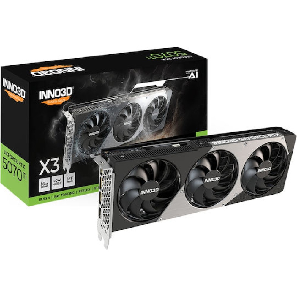Inno 3D GeForce RTX 5070 Ti 16GB GDDR7 Κάρτα Γραφικών