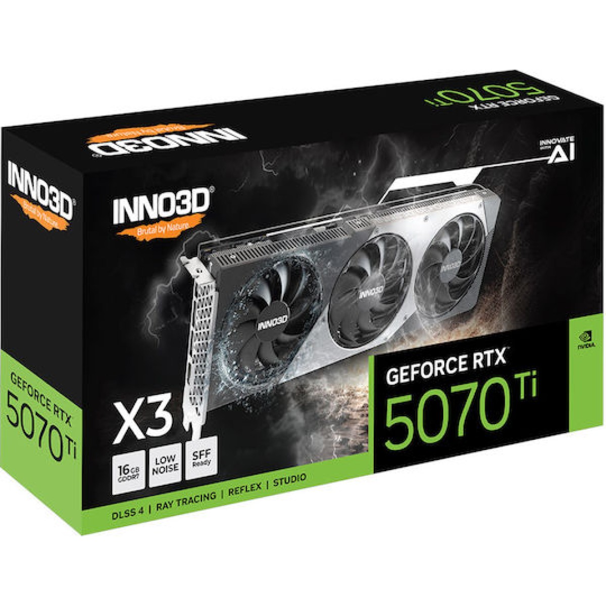 Inno 3D GeForce RTX 5070 Ti 16GB GDDR7 Κάρτα Γραφικών