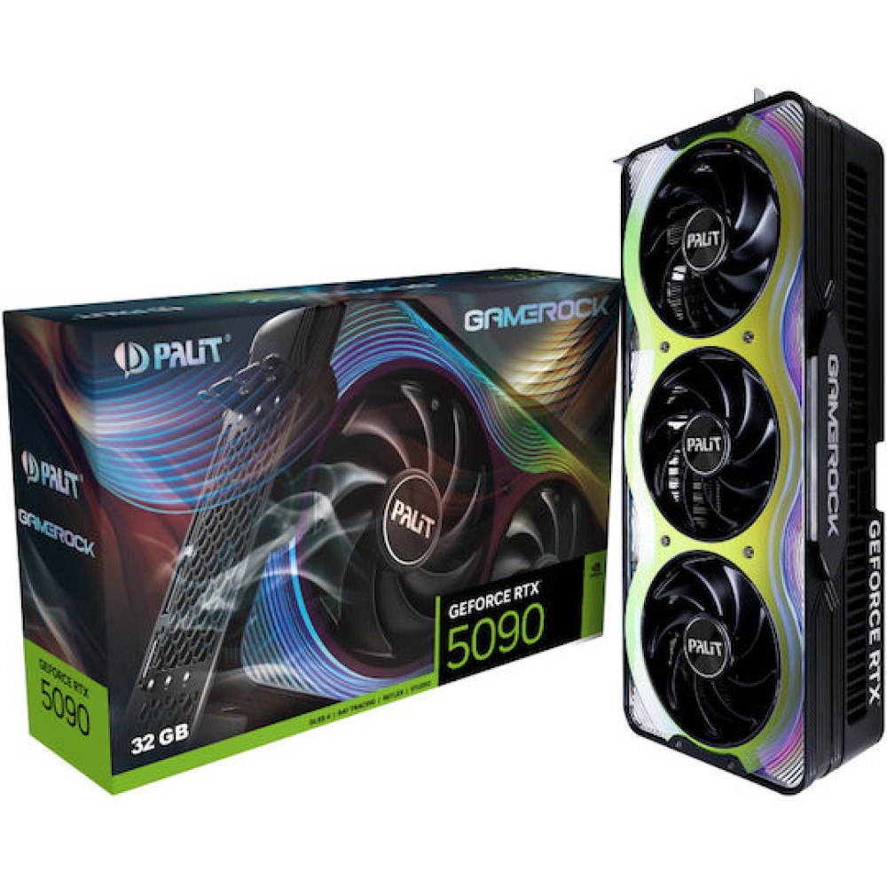 Palit GeForce RTX 5090 32GB GDDR7 GameRock Κάρτα Γραφικών