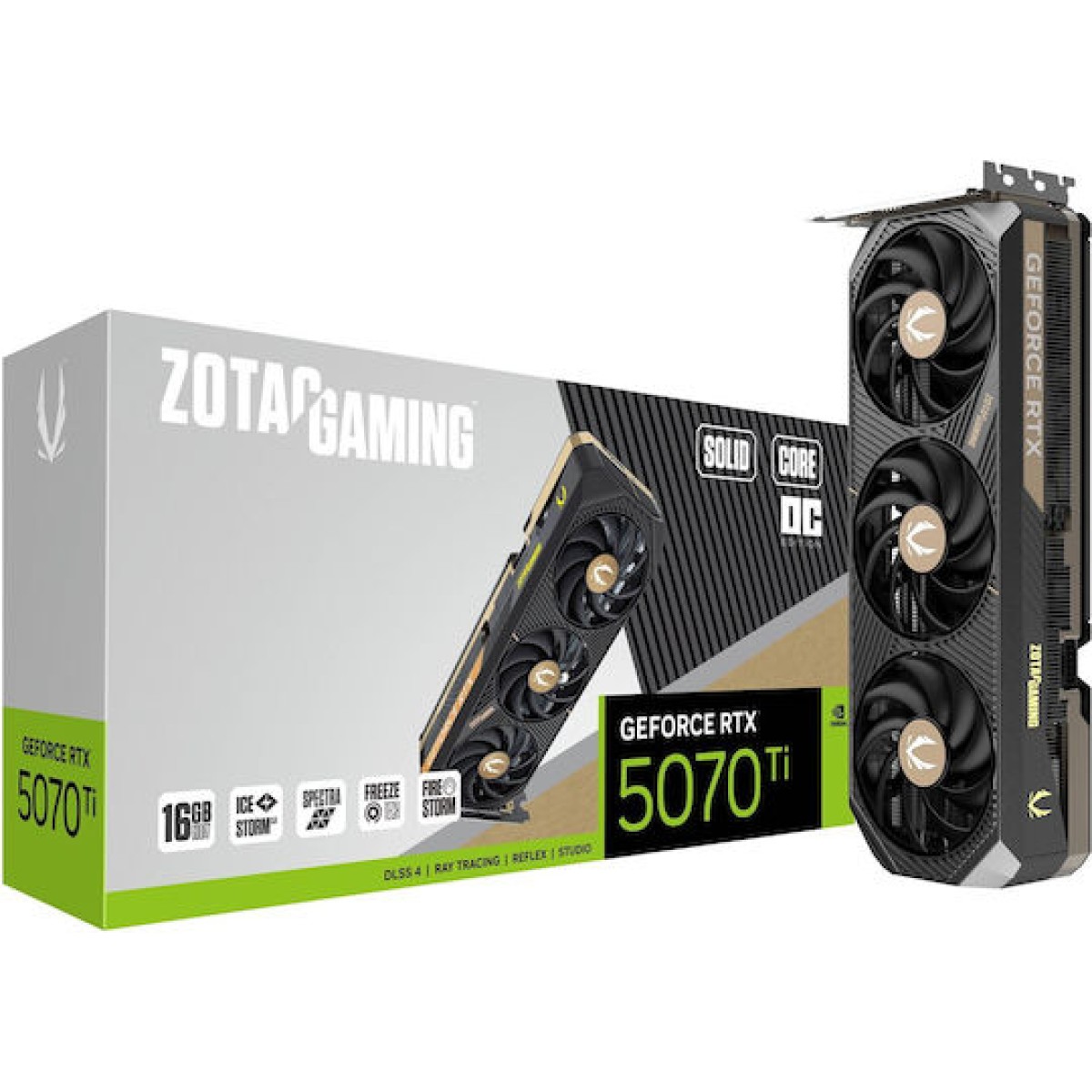 Zotac GeForce RTX 5070 Ti 16GB GDDR7 Κάρτα Γραφικών