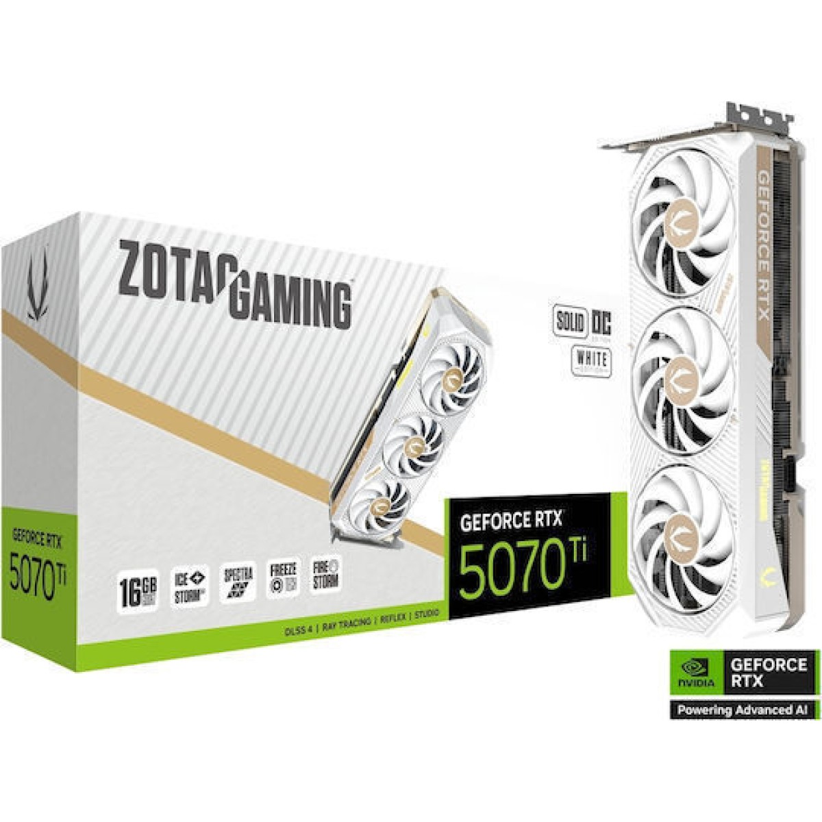 Zotac GeForce RTX 5070 Ti 16GB GDDR7 Κάρτα Γραφικών