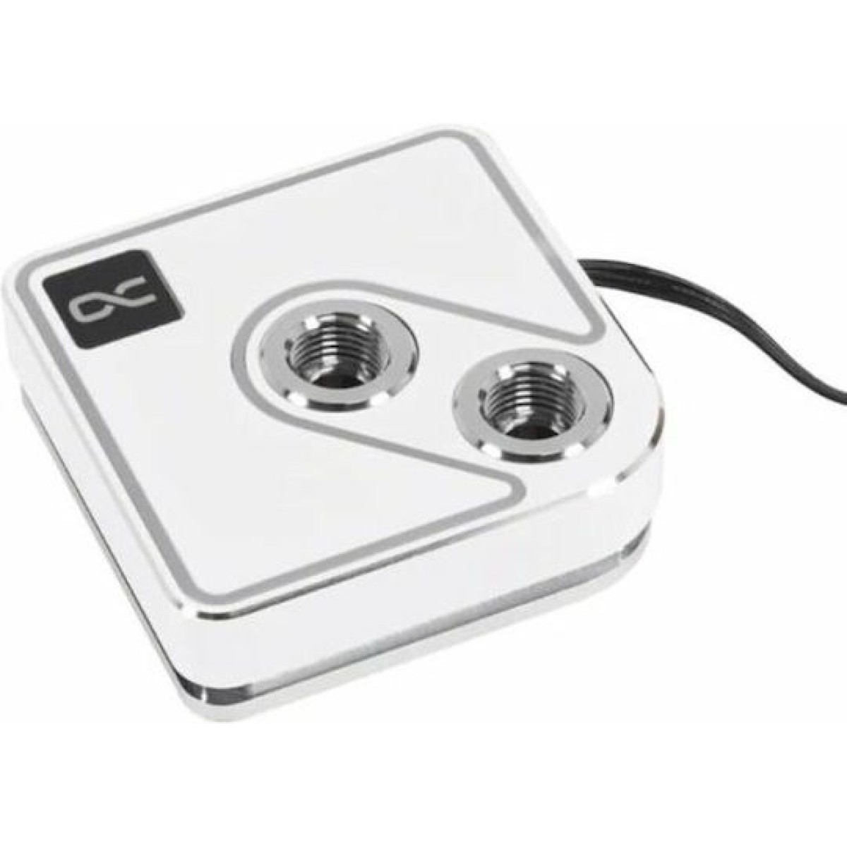 Alphacool Core 1 Aurora CPU Water Block Λευκό