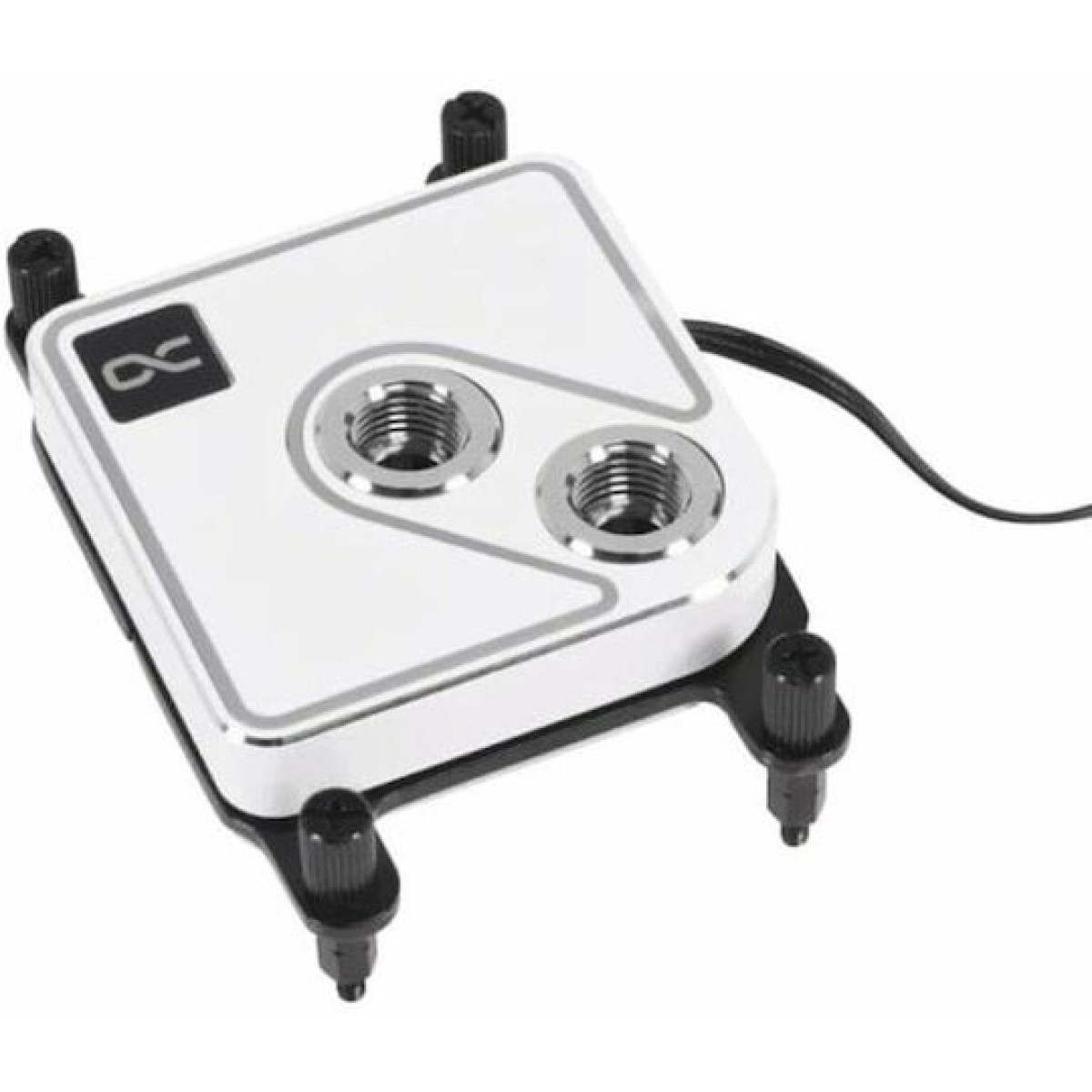 Alphacool Core 1 Aurora CPU Water Block Λευκό