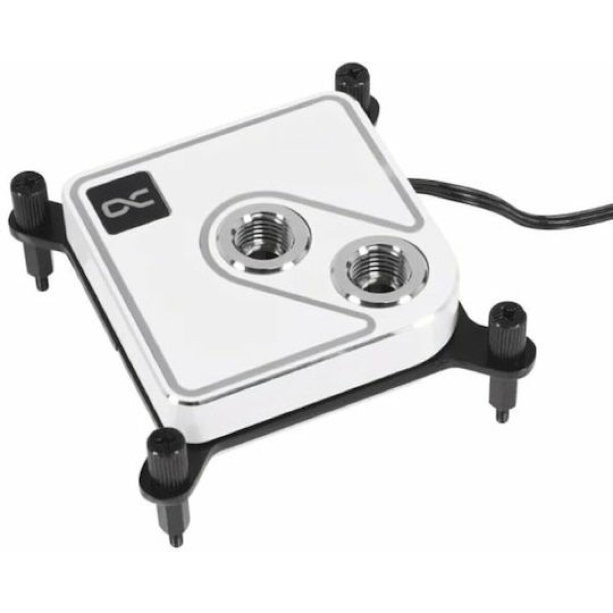 Alphacool Core 1 Aurora CPU Water Block Λευκό