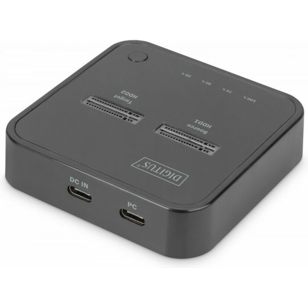 Digitus Docking Station για 2 Σκληρούς Δίσκους SATA M.2(2242)