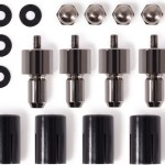 Alphacool Core Push Mounting 25mm M3/m4/unc 6-32 Set 4x Γκρι