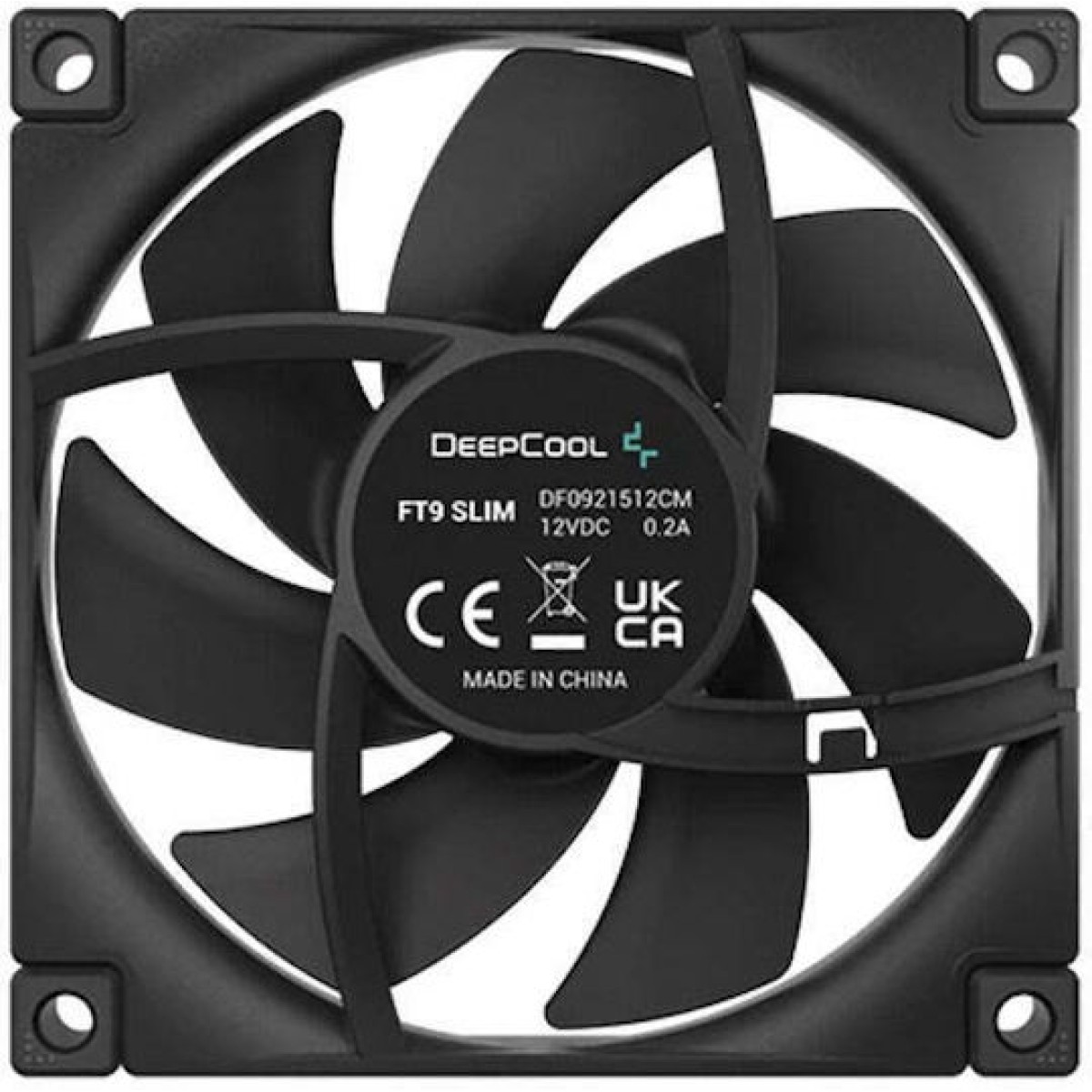 Deepcool FT9 Slim Case Fan 92mm με Σύνδεση 4-Pin PWM