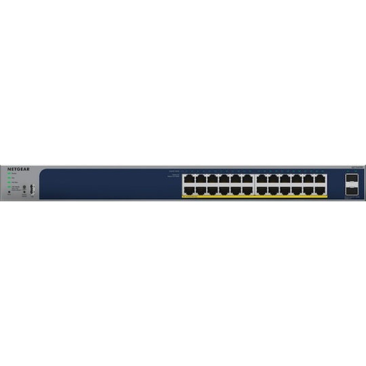 NetGear GS724TPP Unmanaged Switch με 24 Θύρες Gigabit (1Gbps) Ethernet και 2 SFP Θύρες