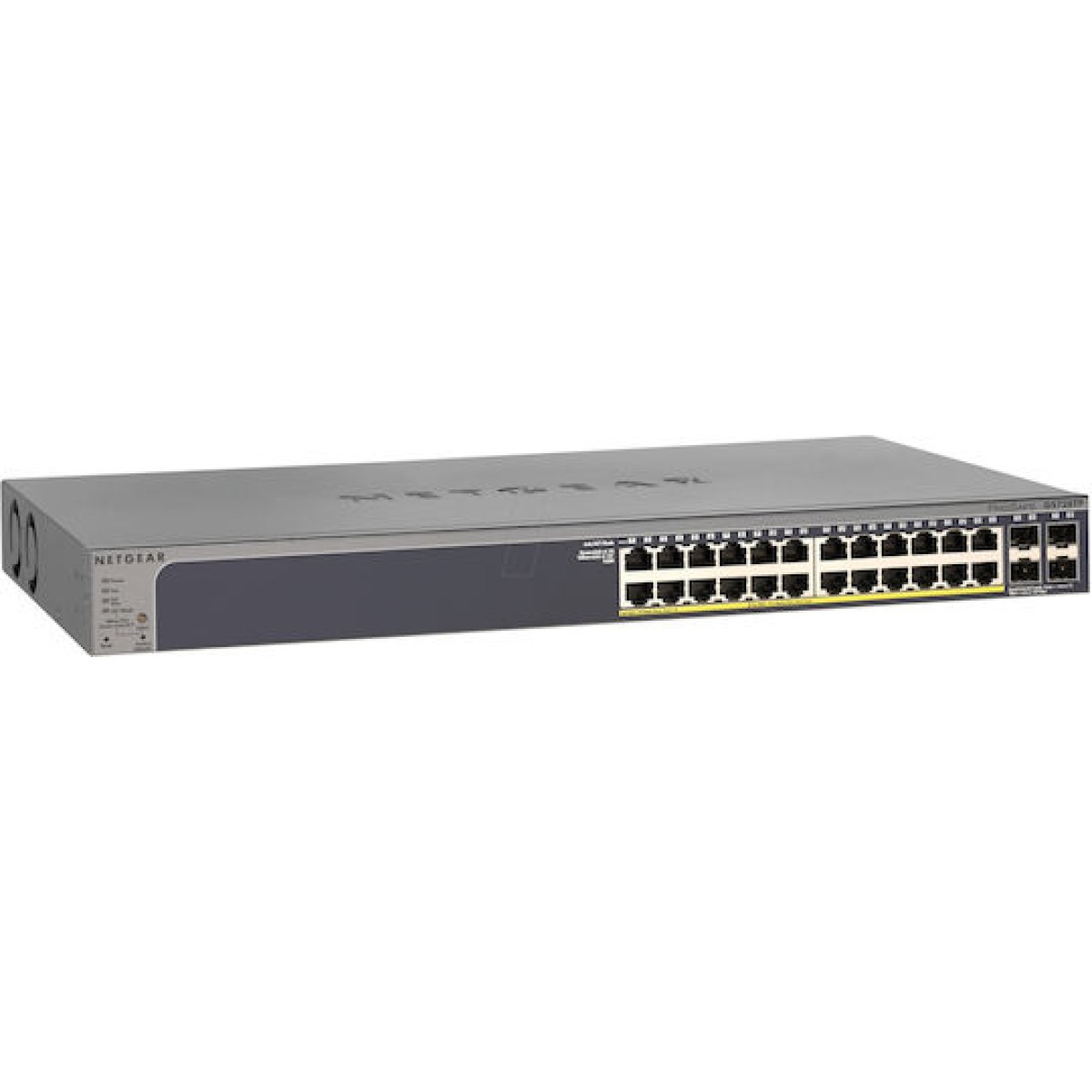 NetGear GS728TP v3 Managed L2 PoE+ Switch με 24 Θύρες Gigabit (1Gbps) Ethernet και 4 SFP Θύρες