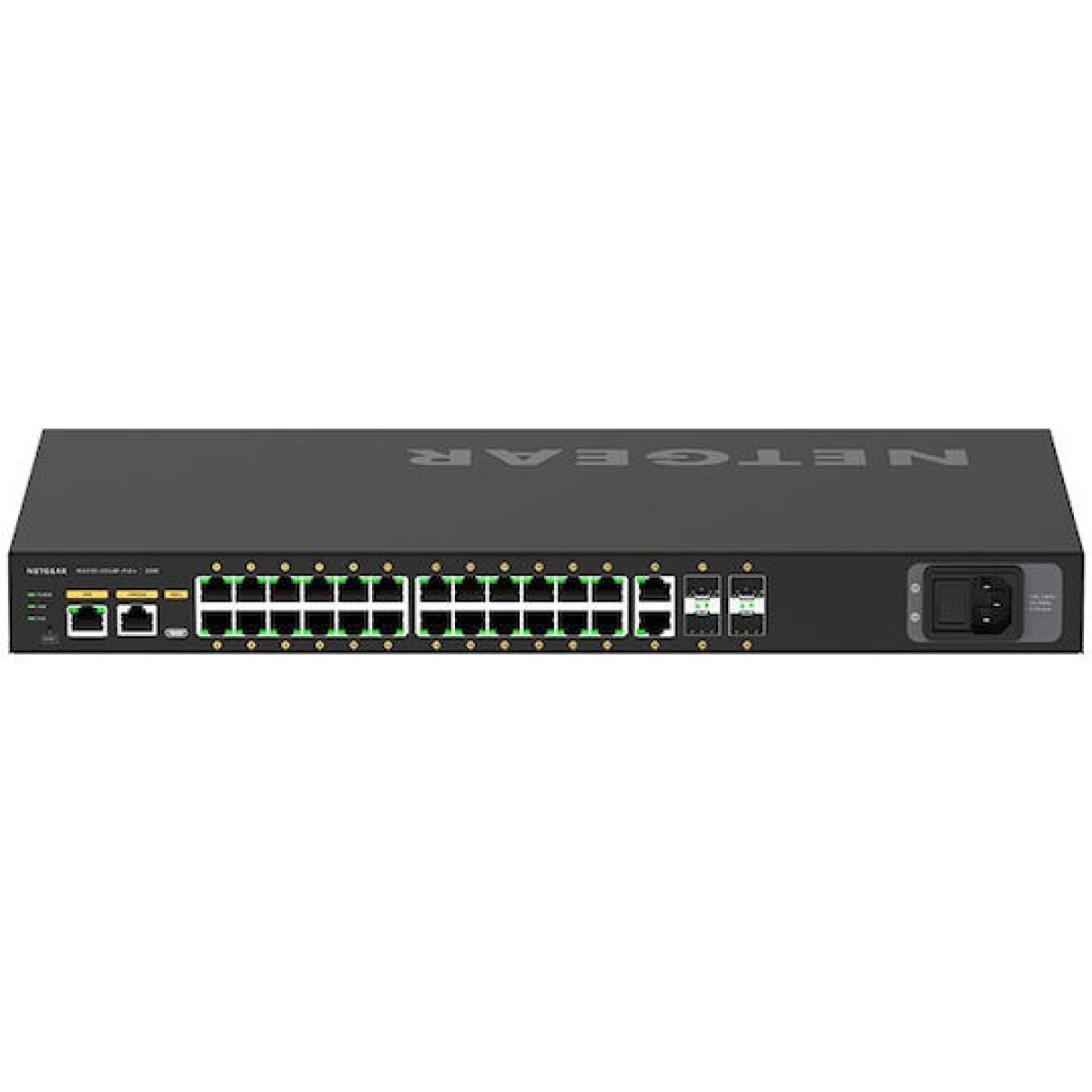NetGear GSM4230P Managed L2 PoE Switch με 26 Θύρες Gigabit (1Gbps) Ethernet και 4 SFP Θύρες