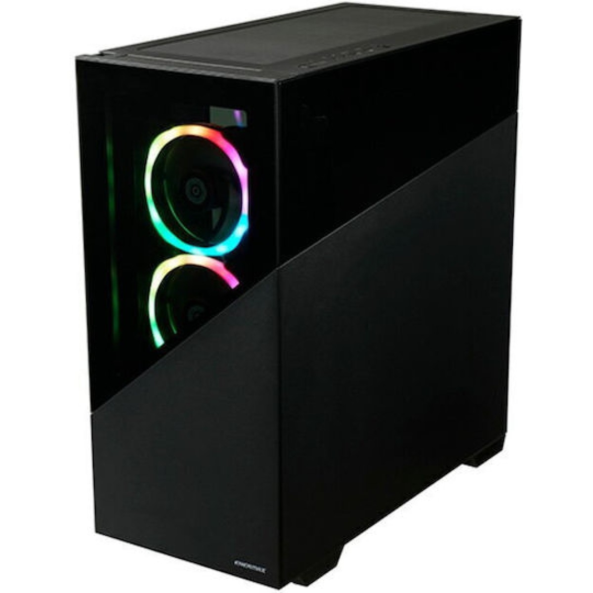 Enermax K8 Gaming Midi Tower Κουτί Υπολογιστή με RGB Φωτισμό Μαύρο