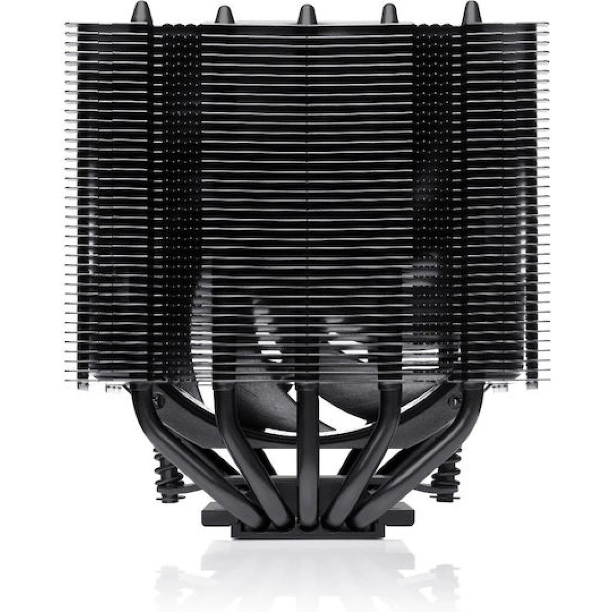 Noctua NH-D12L Chromax.Black Ψύκτρα Επεξεργαστή για Socket AM4/AM5/1200/115x/1700