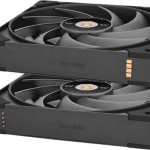 Thermaltake ToughFan EX12 Pro Case Fan 120mm με Κόκκινο Φωτισμό και Σύνδεση 4-Pin Molex 3τμχ