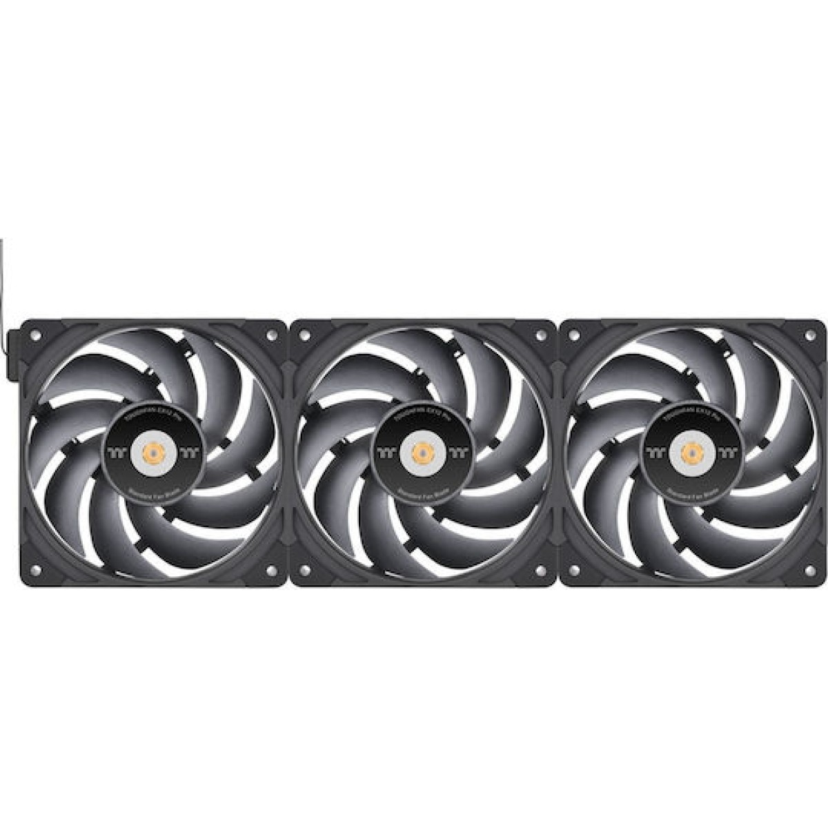 Thermaltake ToughFan EX12 Pro Case Fan 120mm με Κόκκινο Φωτισμό και Σύνδεση 4-Pin Molex 3τμχ
