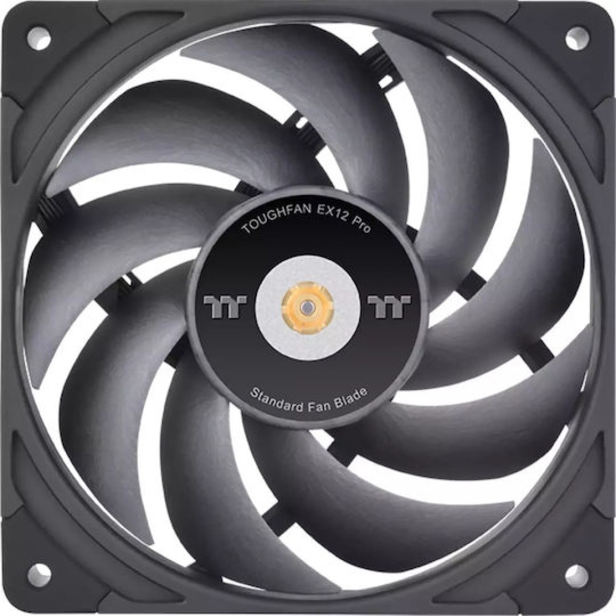 Thermaltake ToughFan EX12 Pro Case Fan 120mm με Κόκκινο Φωτισμό και Σύνδεση 4-Pin Molex 3τμχ